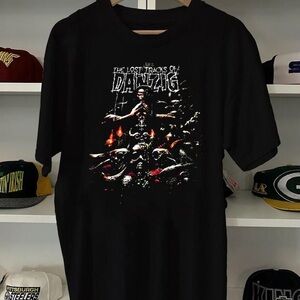 Gildan Black Graphic Tee - Short Sleeve Vintage Style Danzig Tee